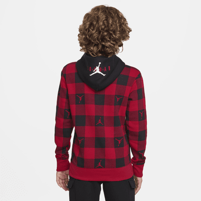 Sudadera con capucha sin cierre para niño talla grande Jordan