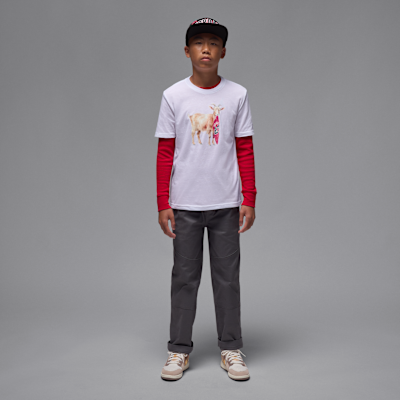 Jordan Older Kids' Flight Goat T-Shirt
