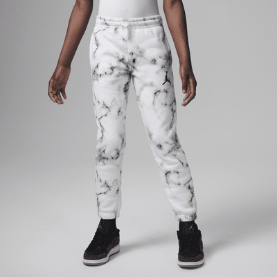 Jordan Essentials Printed Fleece Trousers Older Kids' Trousers. Nike BE