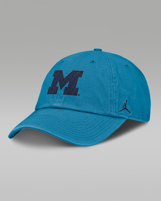 Мужские  Michigan Primetime Campus Club Toned Jordan Brand College Adjustable Hat