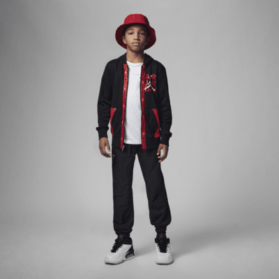 Jordan Big Kids' Vert Tape Full-Zip Hoodie