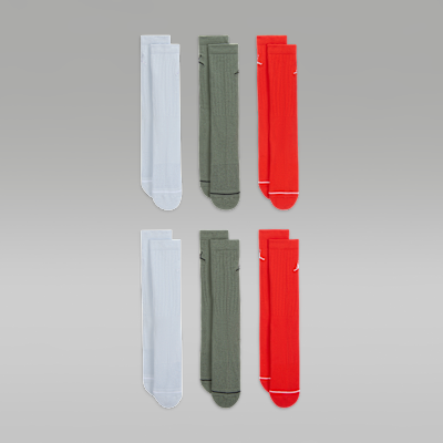 Jordan Everyday Cushioned Crew Socks (6 Pairs)