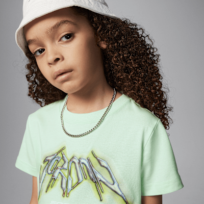 Playera con gráfico Sports para niños talla pequeña Jordan Dri-FIT