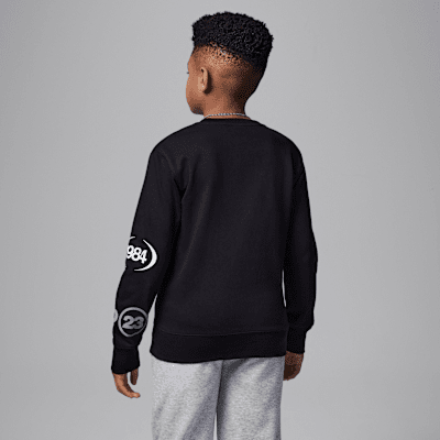 Jordan Big Kids' 1984 French Terry Jumpman Crew