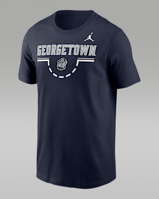 Мужская футболка Georgetown Basketball Legend Jordan Brand Dri-FIT College для баскетбола
