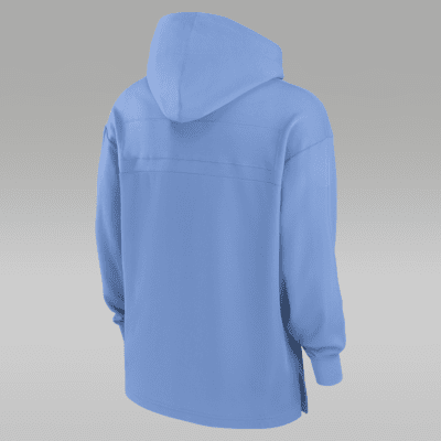 Sudadera con gorro sin cierre universitaria Jordan Dri-FIT para hombre North Carolina Tar Heels Sideline Jersey