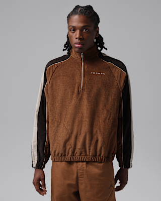 Мужские Jordan Flight Corduroy 1/2-Zip Top