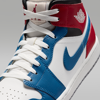 Jordan Air Jordan 1 Mid Erkek Ayakkabısı görsel 7