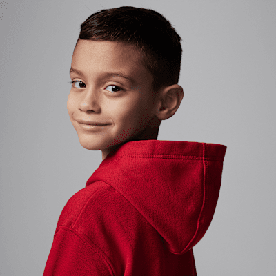 Sudadera con gorro sin cierre Crossover para niños talla pequeña Jordan Dri-FIT Sport