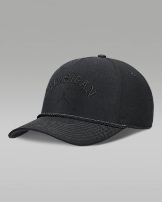Женские Michigan Campus Prep Tonal Rope Rise Jordan Brand College Adjustable Hat
