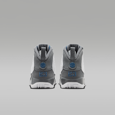 Tenis para niños de preescolar Jordan 9 Retro