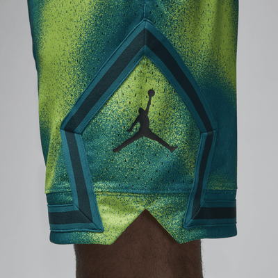 กางเกงขาสั้นผู้ชายลายข้าวหลามตัด Jordan Dri-FIT Sport