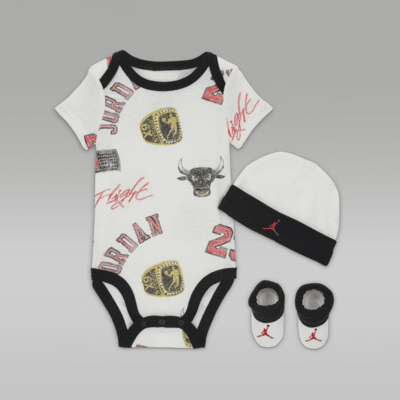 Ensemble trois pièces imprimé Jordan MJ Essentials pour bébé