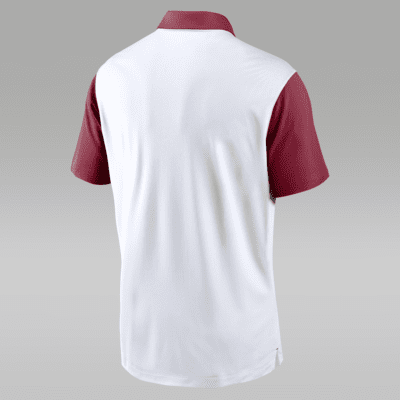 Polo universitario Jordan Dri-FIT para hombre Oklahoma Sooners Primetime Campus Vapor