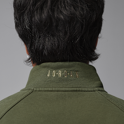 조던 플라이트 남성 그래픽 플리스 1/4 