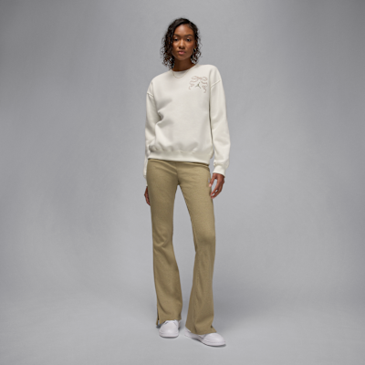 Sudadera sin cierre de cuello redondo de tejido Fleece para mujer Jordan Brooklyn