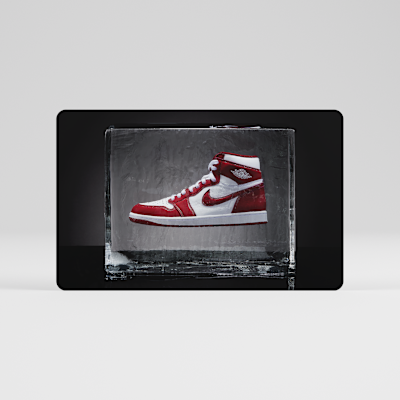 Nike Gift Card Mailed in a Mini Nike Shoebox