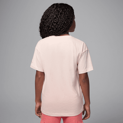 Playera con gráfico para niños talla grande Jordan