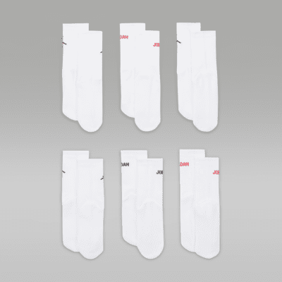 Jordan Crew-Socken für jüngere Kinder (6 Paar)