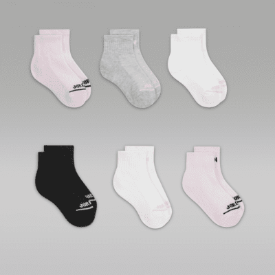 Meias Jordan Ankle Socks para criança (6 pares)