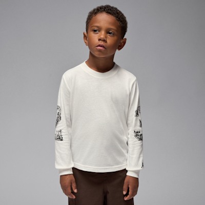 Conjunto de 2 piezas con overoles para niños talla pequeña Jordan MVP