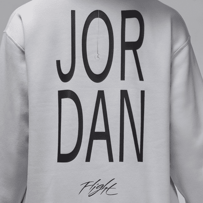 Jordan Artist Series by Darien Birks Women's Fleece Crew-Neck Sweatshirt