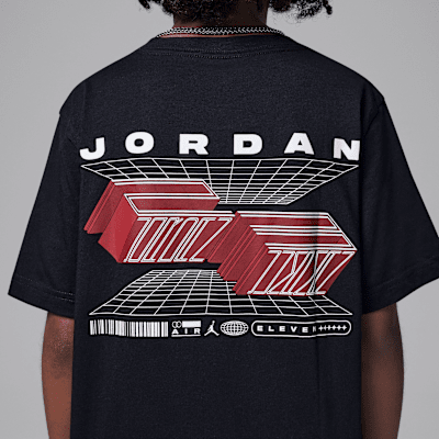 Playera Air Jordan 11 23 Grid para niños talla grande Jordan