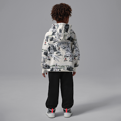 Conjunto de 2 piezas festivo para niños talla pequeña Jordan Brooklyn Fleece