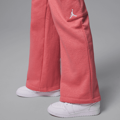 Pants cargo de tejido Fleece para niños talla grande Jordan Y2K