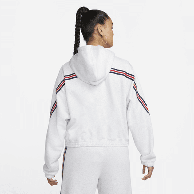 Sudadera con gorro de tejido Fleece para mujer Paris Saint-Germain