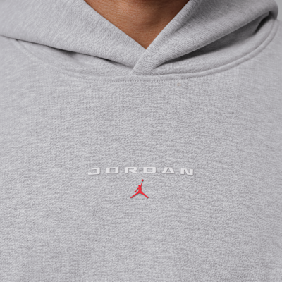 Jordan Flight Fleece Bol Kesimli Erkek Kapüşonlu Sweatshirt'ü görsel 4