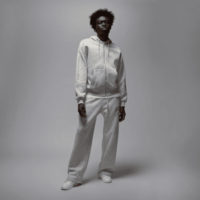 Jordan Brooklyn Fleece Pantalón oversize con dobladillo abierto - Hombre