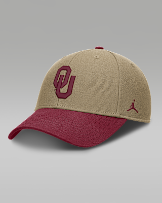 Женские Oklahoma Primetime Rise Jordan Brand Dri-FIT College Trucker Adjustable Hat