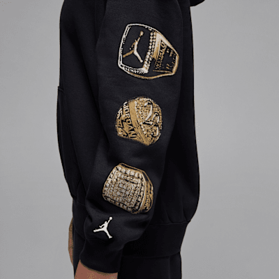 Sudadera con gorro sin cierre para mujer Jordan Brooklyn Fleece