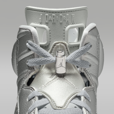 Tenis para hombre Air Jordan 6 Retro x Paris Saint-Germain "Metallic Silver"