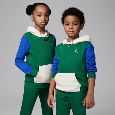 Ensemble deux pièces avec sweat à capuche Jordan Brooklyn Fleece pour enfant
