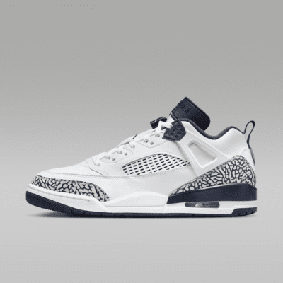 Nike Jordan Spizike Low sneaker Wit/Pure Platinum/Obsidian