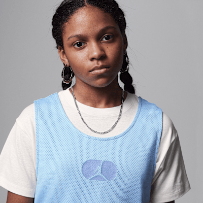 Playera con revestimiento de malla para niño Jordan Training Camp