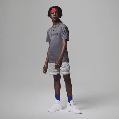 Jordan Paris Saint-Germain Wordmark Tee Big Kids T-Shirt