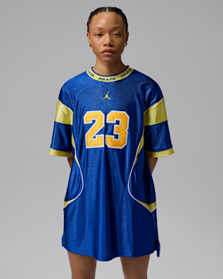 Женские джерси Jordan Brooklyn Brazil Jersey Dress