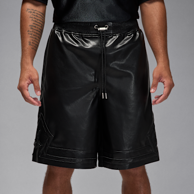 Air Jordan Men's Faux Leather Shorts