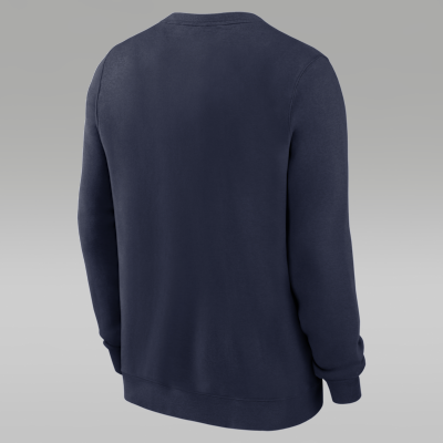 Michigan Arch Men's Nike College Pullover Crew