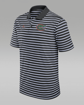 Мужские  Florida Gators Primetime Victory Striped Jordan Dri-FIT College Polo
