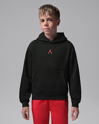 Детское худи Jordan Brooklyn Fleece Big Kids' Pullover Hoodie