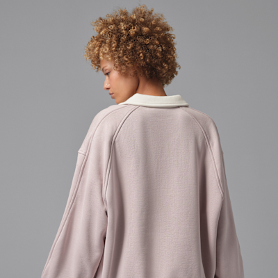 Jordan Flight Fleece-rugbytrøje til kvinder