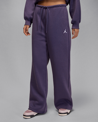 Женские  Jordan Brooklyn Fleece Open-Hem Pants