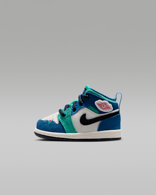 Детские кроссовки Jordan 1 Mid SE Baby/Toddler