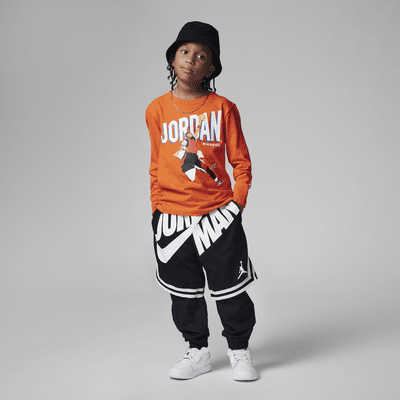 Jordan MVP Breakout Long Sleeve Tee Little Kids' T-Shirt