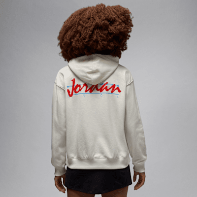 Sudadera con gorro sin cierre para mujer Jordan Brooklyn Fleece