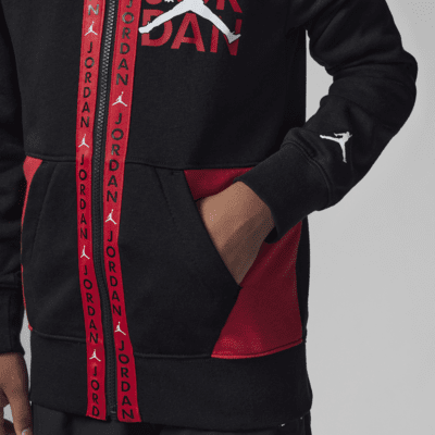 Jordan Big Kids' Vert Tape Full-Zip Hoodie